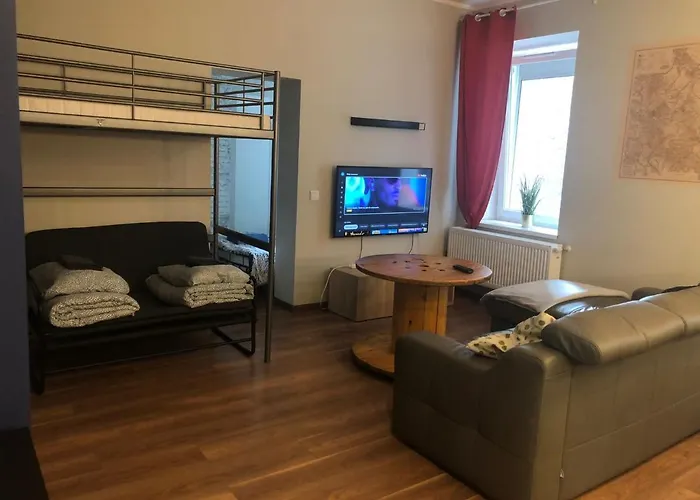 Apartament Srodmiescie 1 Sypialnia Oraz 1 Salon